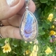 Zilveren hanger met agaatgeode, Starborn Creations