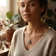 Verguld zilveren hanger druzy agaat