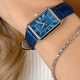 ZINZI Elegance horloge blauw leren band ZIW1955B