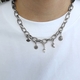 Christina  stalen schakelketting voor bedels