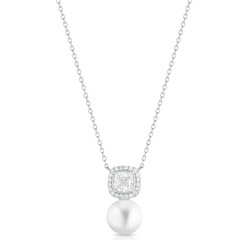 Lelune Glamour zilveren ketting LGPN04