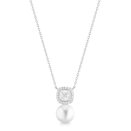 Lelune Glamour zilveren ketting LGPN04