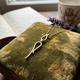 14krt gouden hanger lussen met briljant 0.10ct