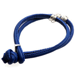 Blauwe armband voor charms van Zinzi ch-a22b