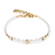 COEUR DE LION armband 4312-30-1416 Shimmering Princess Pearls gold-white