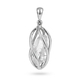Zilveren hanger met herkimer diamant, Starborn Creations
