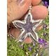 Zilveren hanger met ametrien zeester van Starborn Creations