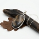 Zilveren hanger met bronziet