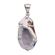 Zilveren hanger met agaatgeode