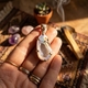 Zilveren hanger met agaatgeode