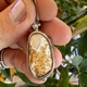 Zilveren hanger met agaatgeode