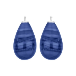 Heide Heinzendorff donker blauwe pegel aanhangers e43