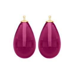 Heide Heinzendorff fuchsia aanhangers E43