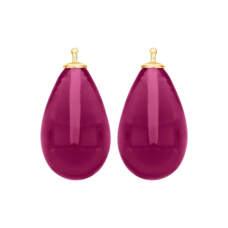 Heide Heinzendorff fuchsia aanhangers E43