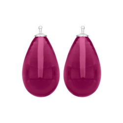 Heide Heinzendorff fuchsia aanhangers E43