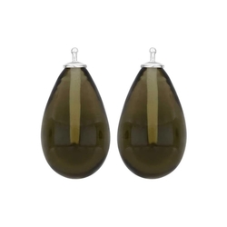 Heide Heinzendorff grote groene aanhangers