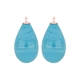 Heide Heinzendorff licht blauwe aanhangers E43