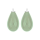 Heide Heinzendorff mint groene druppelaanhangers E43