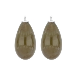 Heide Heinzendorff olijfgroene aanhangers E43