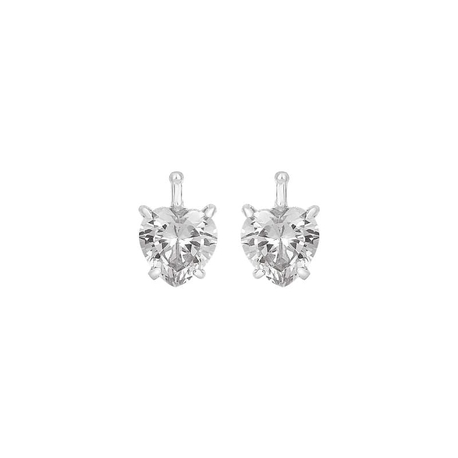 Heide Heinzendorff hartaanhangers E72 zirkonia zilver