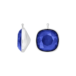 Heide Heinzendorff donker blauwe aanhangers E29 kleur 39 met zilver stokje