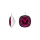 Heide Heinzendorff vierkante aanhangers fuchsia E29