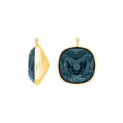 Heide Heinzendorff donker blauwe aanhangers zilver