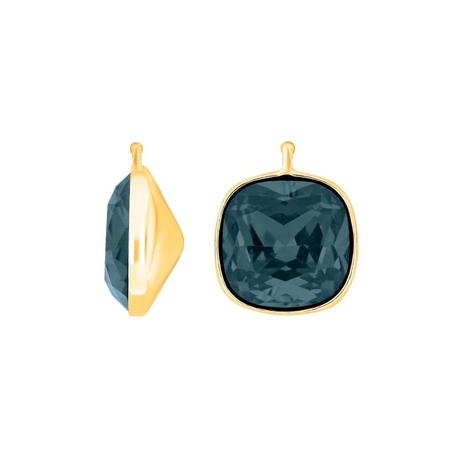 Heide Heinzendorff donker blauwe aanhangers zilver