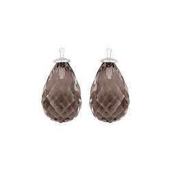 Heide Heinzendorff bruine druppelaanhangers E53