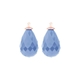Heide Heinzendorff azur blauwe druppelaanhangers E53