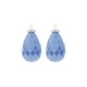 Heide Heinzendorff azur blauwe druppelaanhangers E53