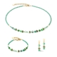 COEUR de LION armband 4565-30-0500 Mini Cubes groen