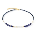 Coeur de Lion colier 1135-10-0700 Cosmic Pearls Midnight Gold