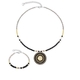 COEUR de LION set 2036-1316 Amulet Modern Future Gold Black