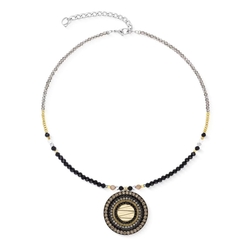COEUR de LION 2036-10-1316 Amulet Modern Future Gold Black