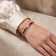 Coeur de Lion armband 2036-30-1316 Amulet Modern Future Gold Black