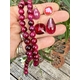Heide Heinzendorff ketting roze tijgeroog 8 mm