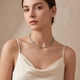 COEUR de LION collier 4359-10-0516 Golden Whisper green gold