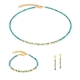 COEUR de LION set 4359-0516 Golden Whisper green gold