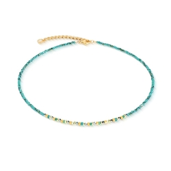 COEUR de LION collier 4359-10-0516 Golden Whisper green gold