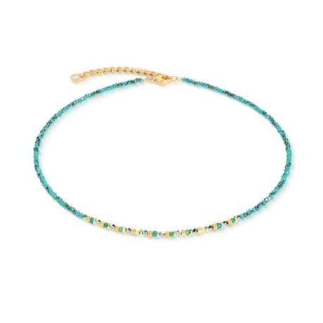 COEUR de LION collier 4359-10-0516 Golden Whisper green gold