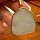 18krt gouden hanger jade met lachende boeddha