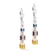 Coeur de Lion oorbellen 2101-20-1000 Precious Nature Drop earrings tricolor sand