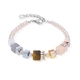 Coeur de Lion armband 2101-30-1000 Precious Nature tricolor sand