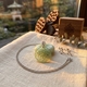 Zilveren mandala agaat jade bolletjes ketting