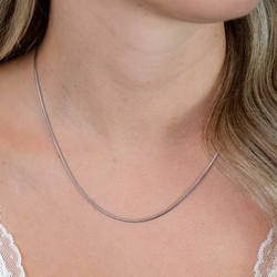 Zinzi zilveren ketting 45 cm