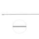 Zilveren ketting slang rond 1,4 mm