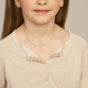 Zilveren ketting slang rond 1,4 mm