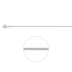 Zilveren ketting gourmet 1,1 mm
