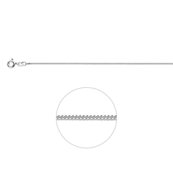 Zilveren ketting gourmet 1,1 mm